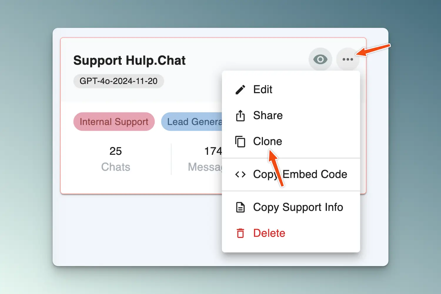 clone an ai chatbot