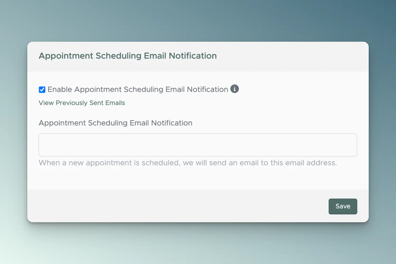 email notificatie activeren